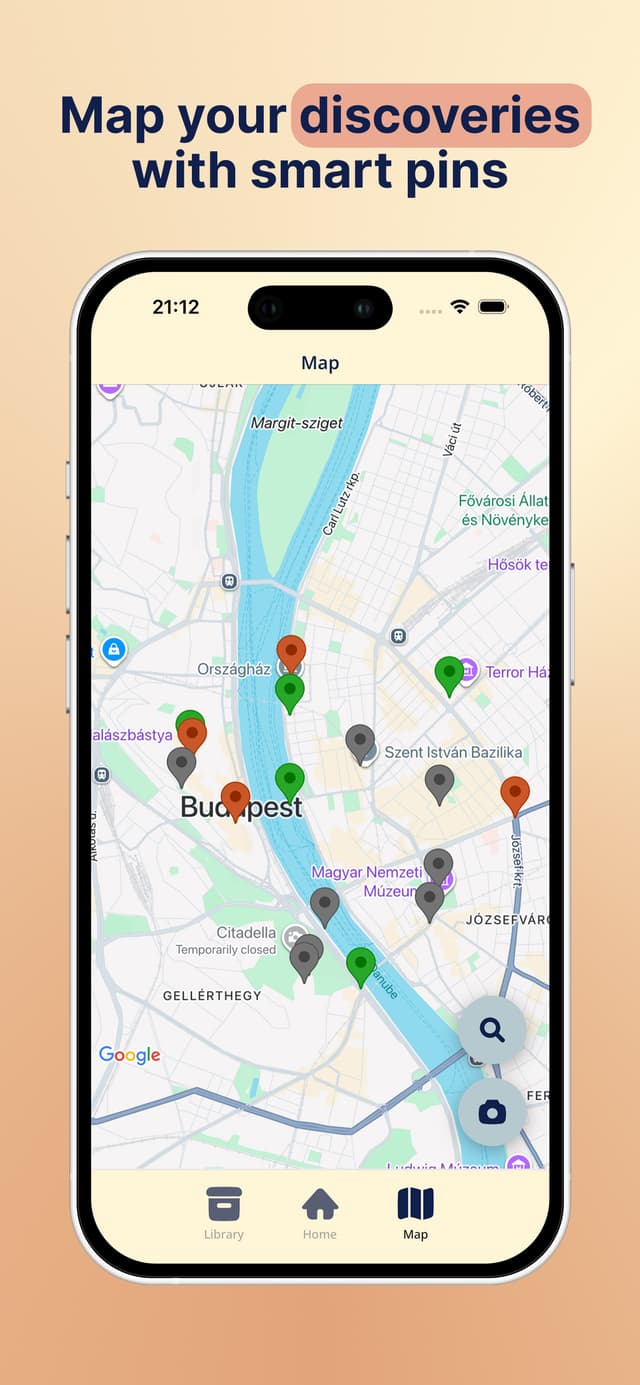 GotHistory App Screenshot 1